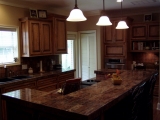 Traditional Kitchen with Custom Cabinets